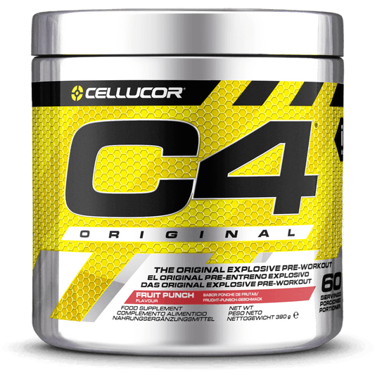 C4 Pre-Workout Fruit Punch - 60 serv.