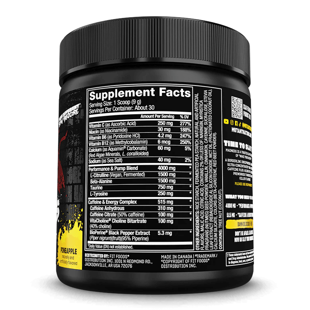 Mutant Madness Pineapple Passion - 30 serv.