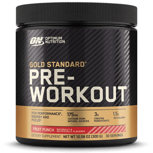 Gold Standard Pre-Workout Fruit Punch - 30 serv.
