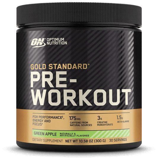 Gold Standard Pre-Workout Green Apple - 30 serv.