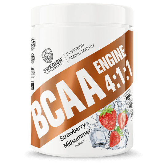 BCAA Engine Strawberry Midsommer - 30 serv.