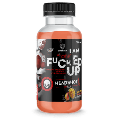 I Am Fucked Up PWO Shot Crazy Mango - 16x100ml.
