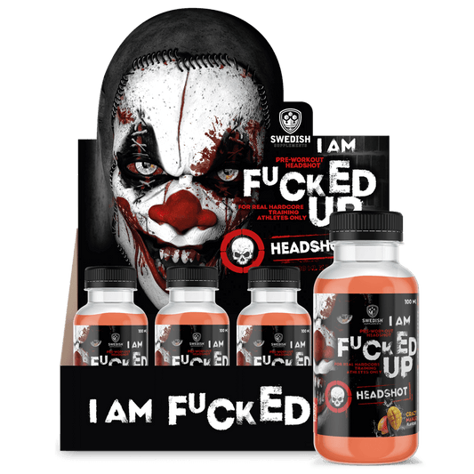 I Am Fucked Up PWO Shot Crazy Mango - 16x100ml.