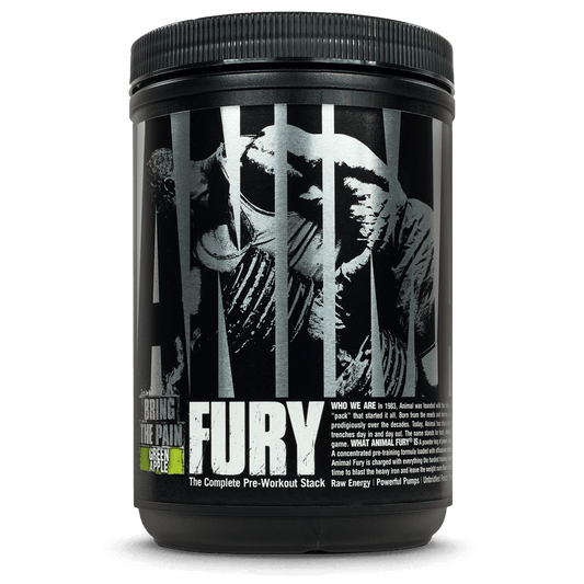Animal Fury Green Apple - 20 serv.