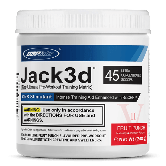 Jack3d Fruit Punch - 45 serv.